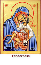 Our lady of Tenderness icon (Our Lady of Mount Carmel)